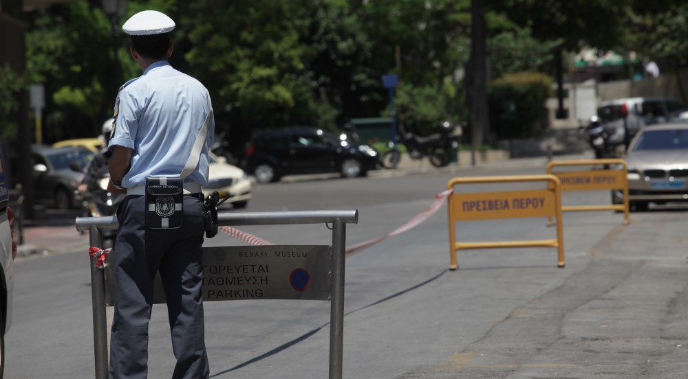 «Αστακός» η Αθήνα για την επίσκεψη Πούτιν (Εικόνες)