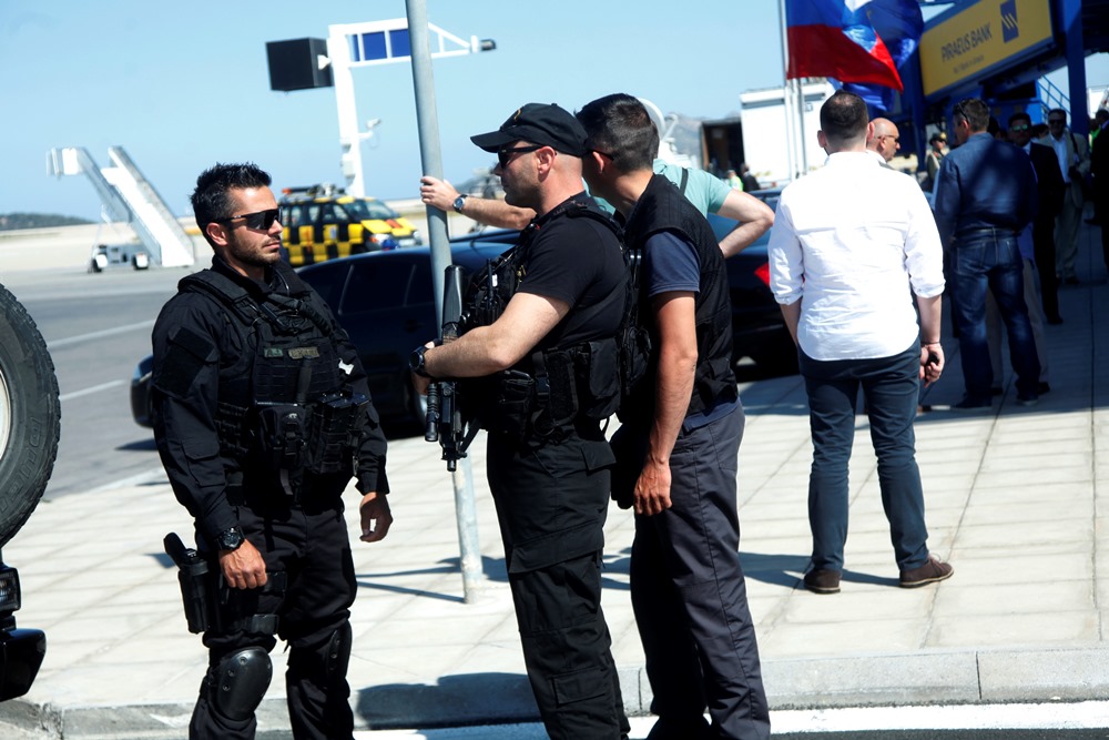 Έφτασε στην Αθήνα ο Πούτιν