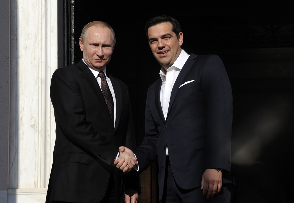 Στο Μαξίμου ο Πούτιν