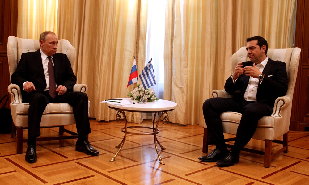 Στο Μαξίμου ο Πούτιν