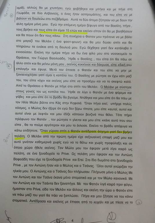 20 άτομα προφυλακίστηκαν για εκπόρνευση ανήλικης Ελληνίδας