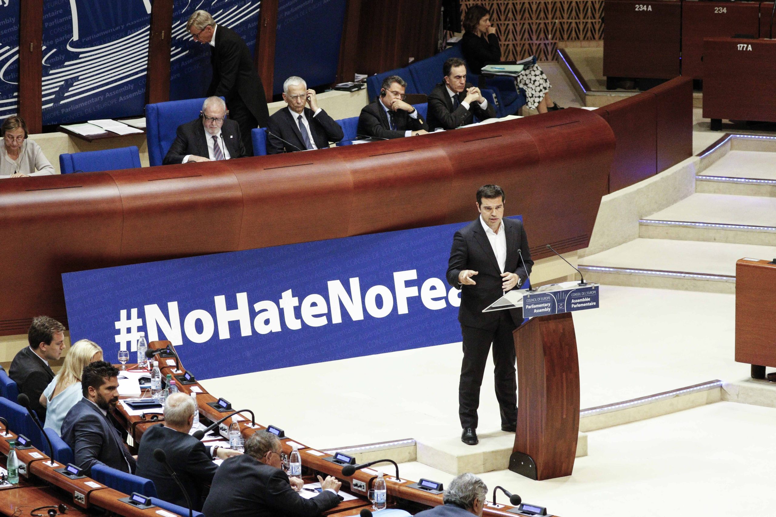 Τσίπρας: Η Ε.Ε. έχει ανοιχτά τα σύνορά της στη λιτότητα αλλά κλειστά στους πρόσφυγες