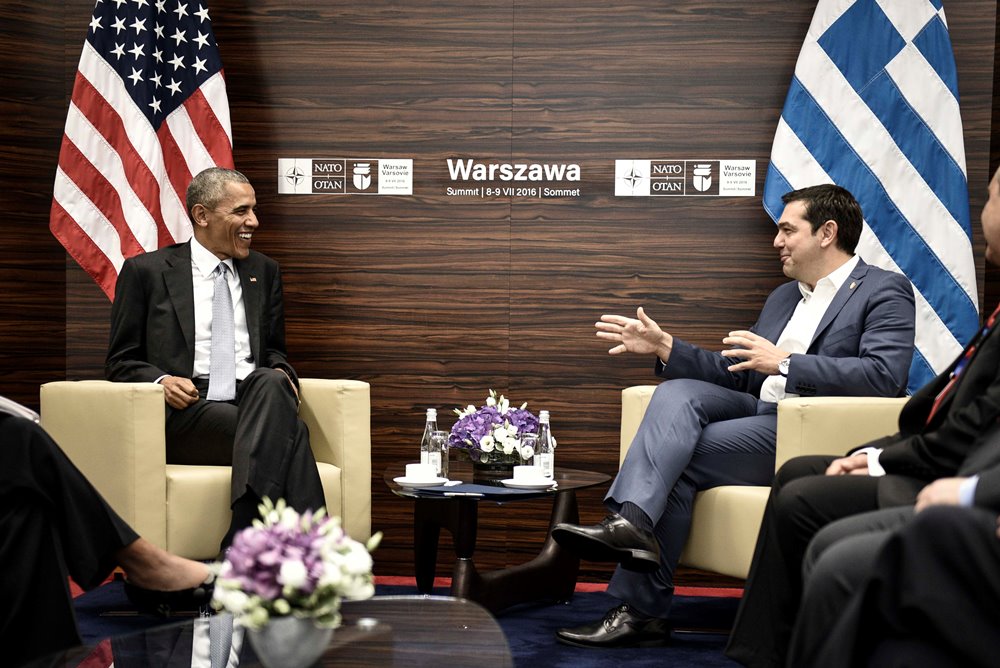 Τετ α τετ Τσίπρα – Ομπάμα στη Βαρσοβία 