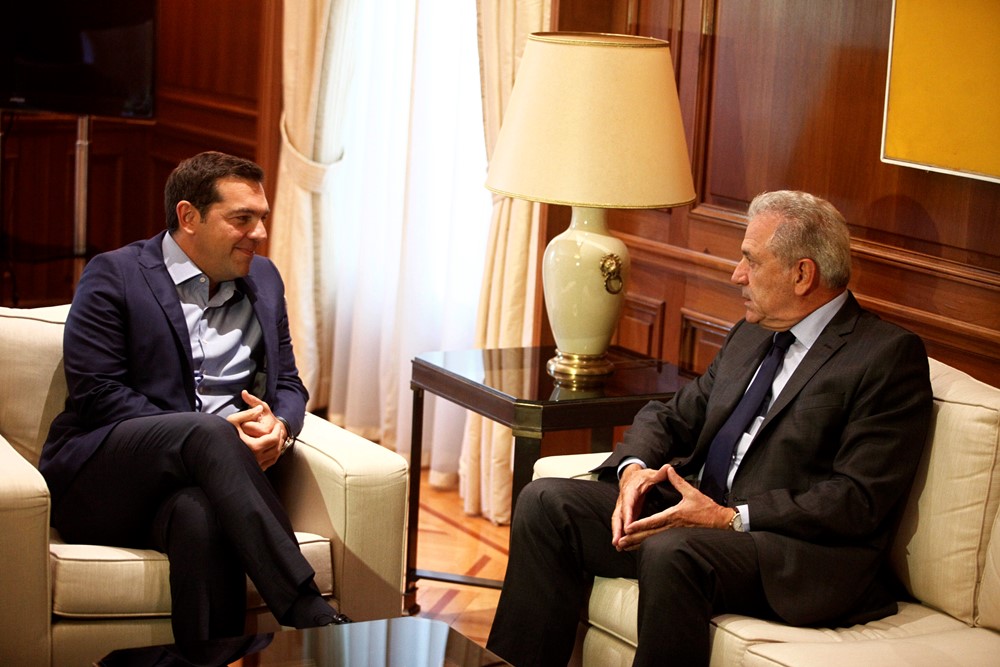  Τι συζήτησαν Τσίπρας – Αβραμόπουλος (Εικόνες)