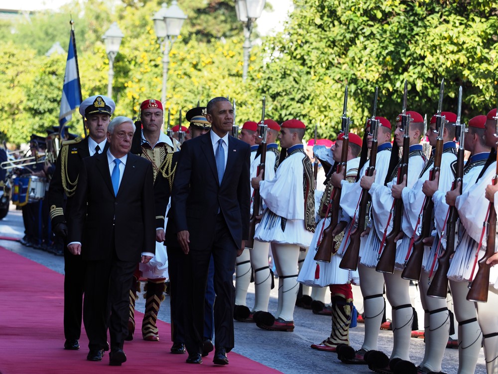 Ομπάμα: Ξεκινάει μια καλύτερη περίοδος για την Ελλάδα (Εικόνες)