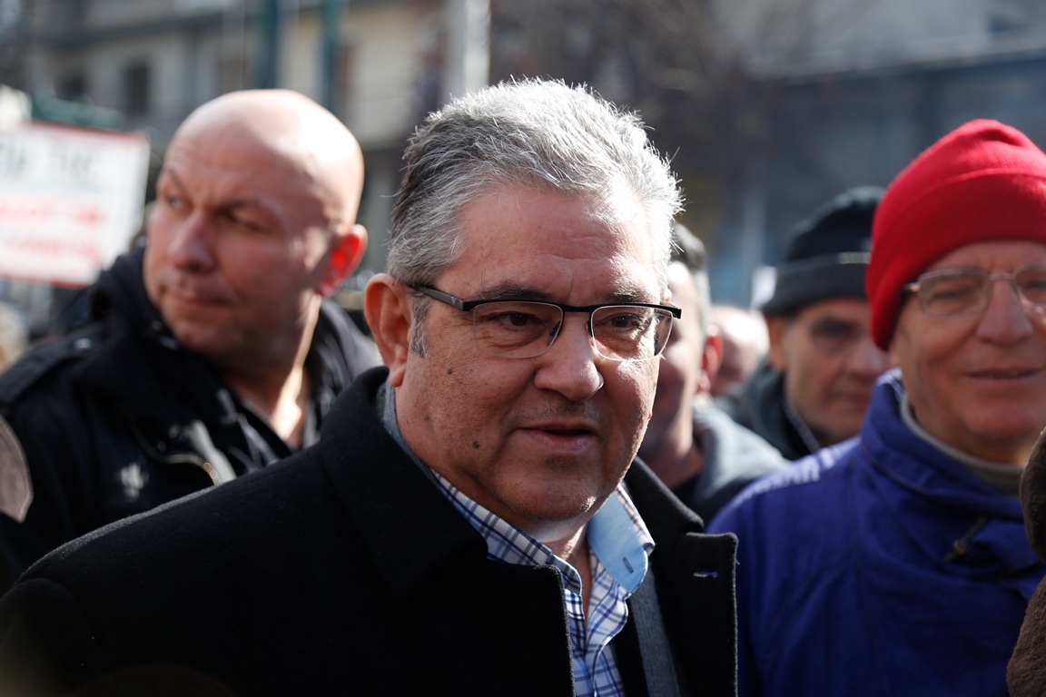 Σε εξέλιξη το συλλαλητήριο των αγροτών στην Αθήνα (Εικόνες)