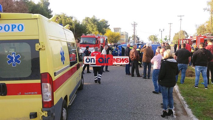 Σφοδρή σύγκρουση οχημάτων με τέσσερις τραυματίες ανάμεσα τους δύο παιδιά