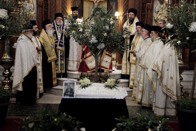  μνημόσυνο του πρώην πρωθυπουργού και επίτιμου προέδρου της ΝΔ Κωνσταντίνου Μητσοτάκη