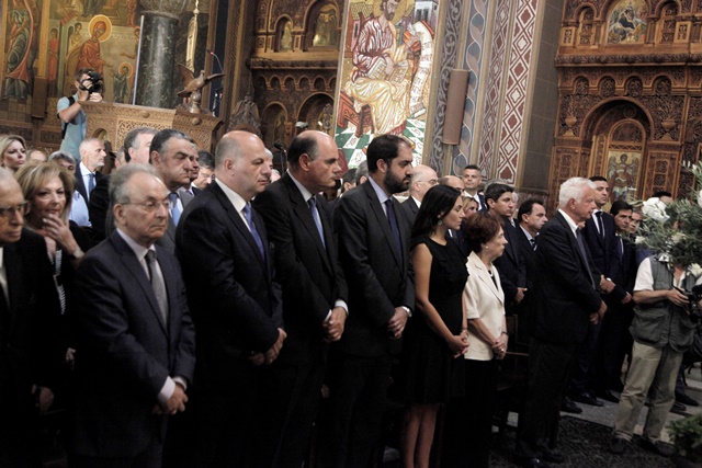 Αυτή την ώρα το Μνημόσυνο για τον Κωνσταντίνο Μητσοτάκη 