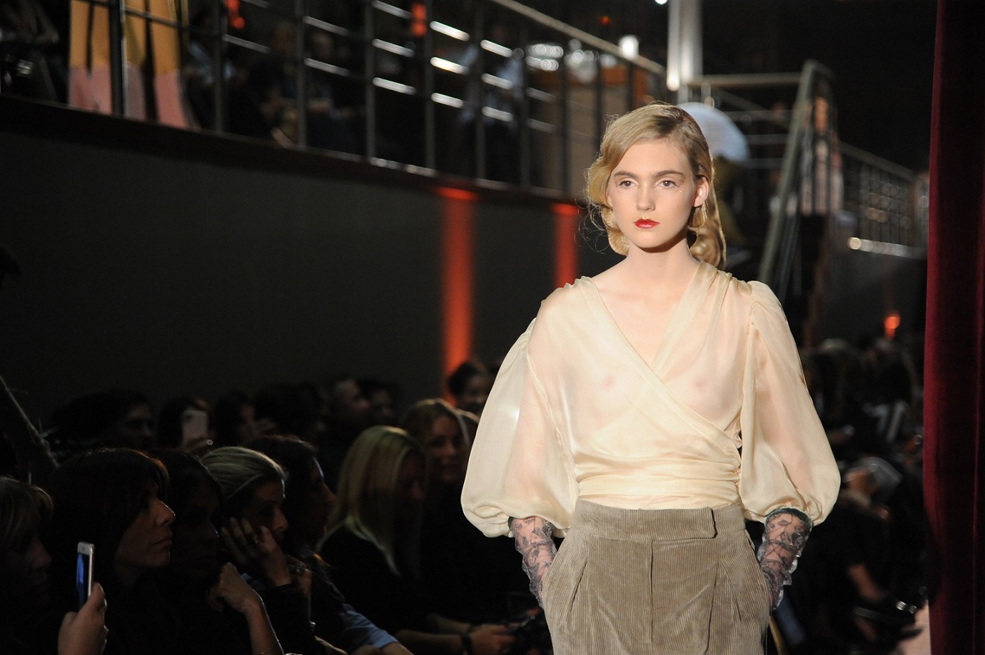 Στιγμιότυπα από το catwalk