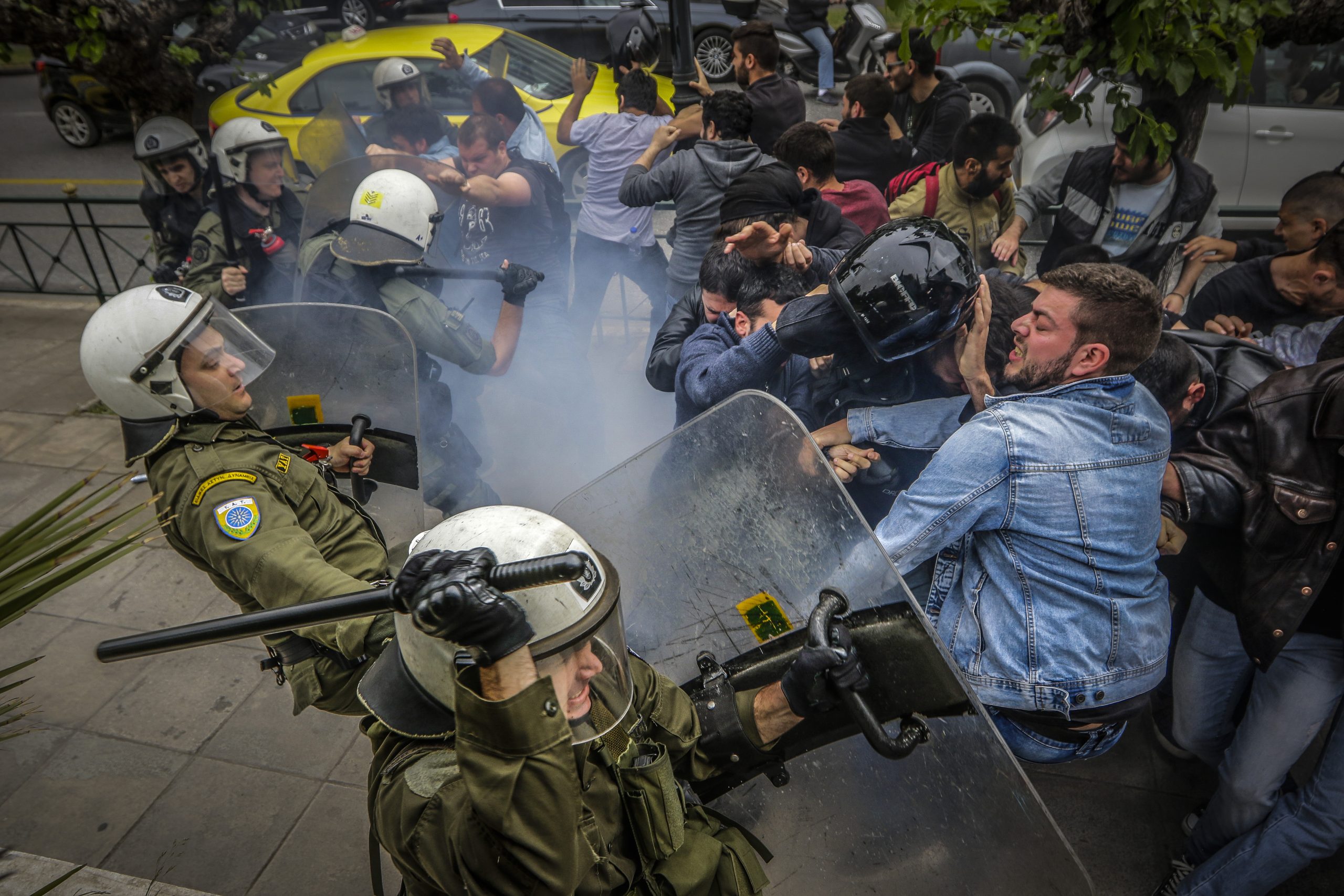 Ξύλο στο άγαλμα του Τρούμαν 
