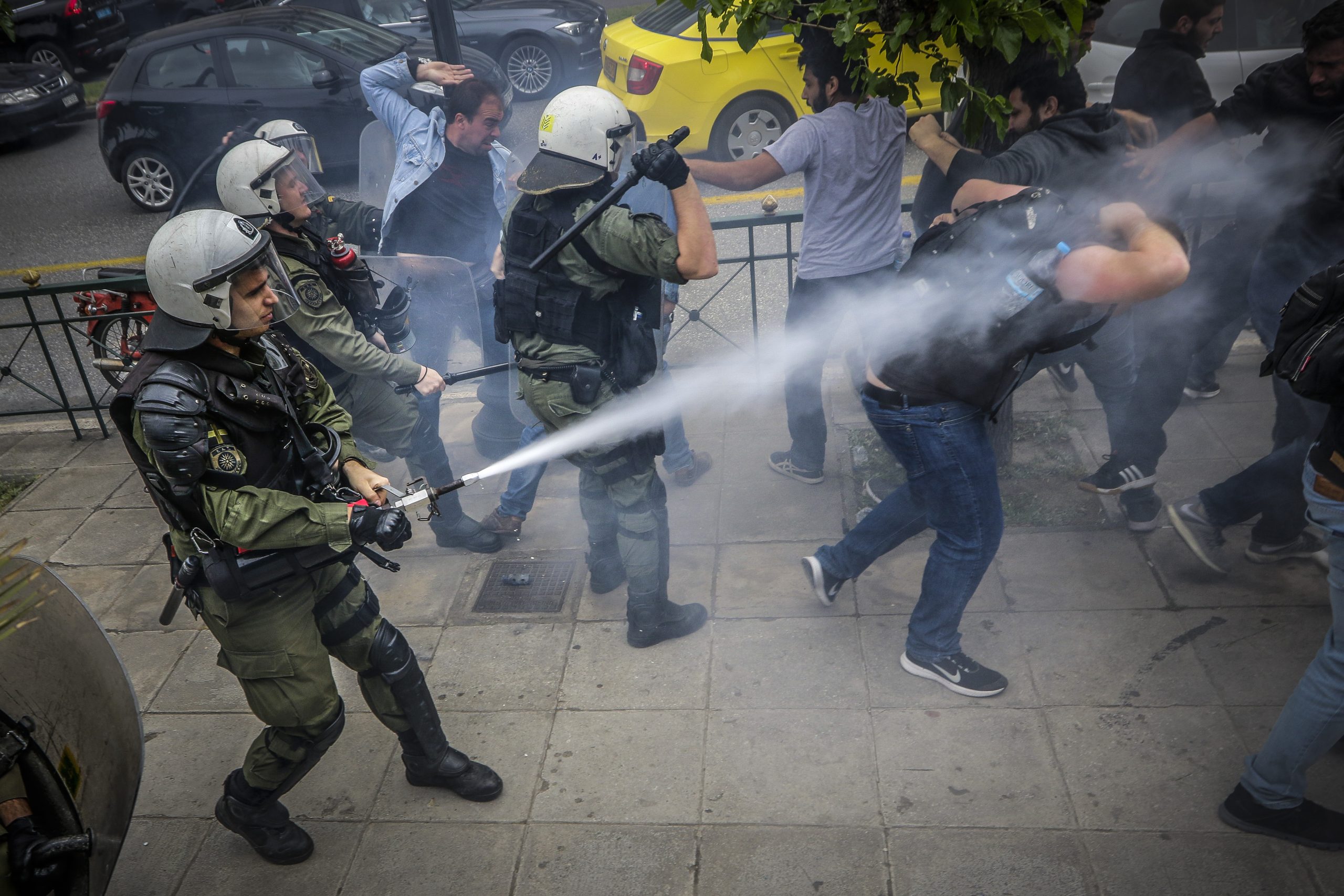 Ξύλο στο άγαλμα του Τρούμαν 