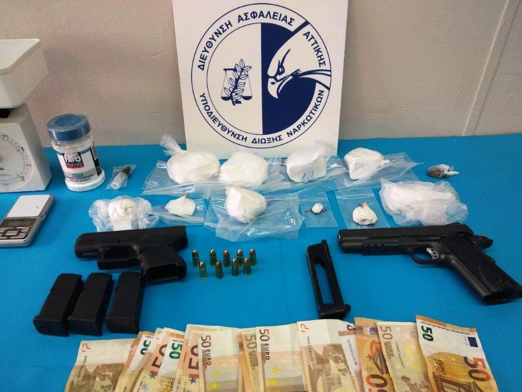 Εξαρθρώθηκε κύκλωμα που διακινούσε ναρκωτικά σε περιοχές της Αττικής και της Λάρισας