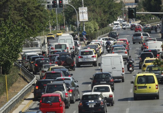 Μποτιλιάρισμα στην παραλιακή λόγω τροχαίου