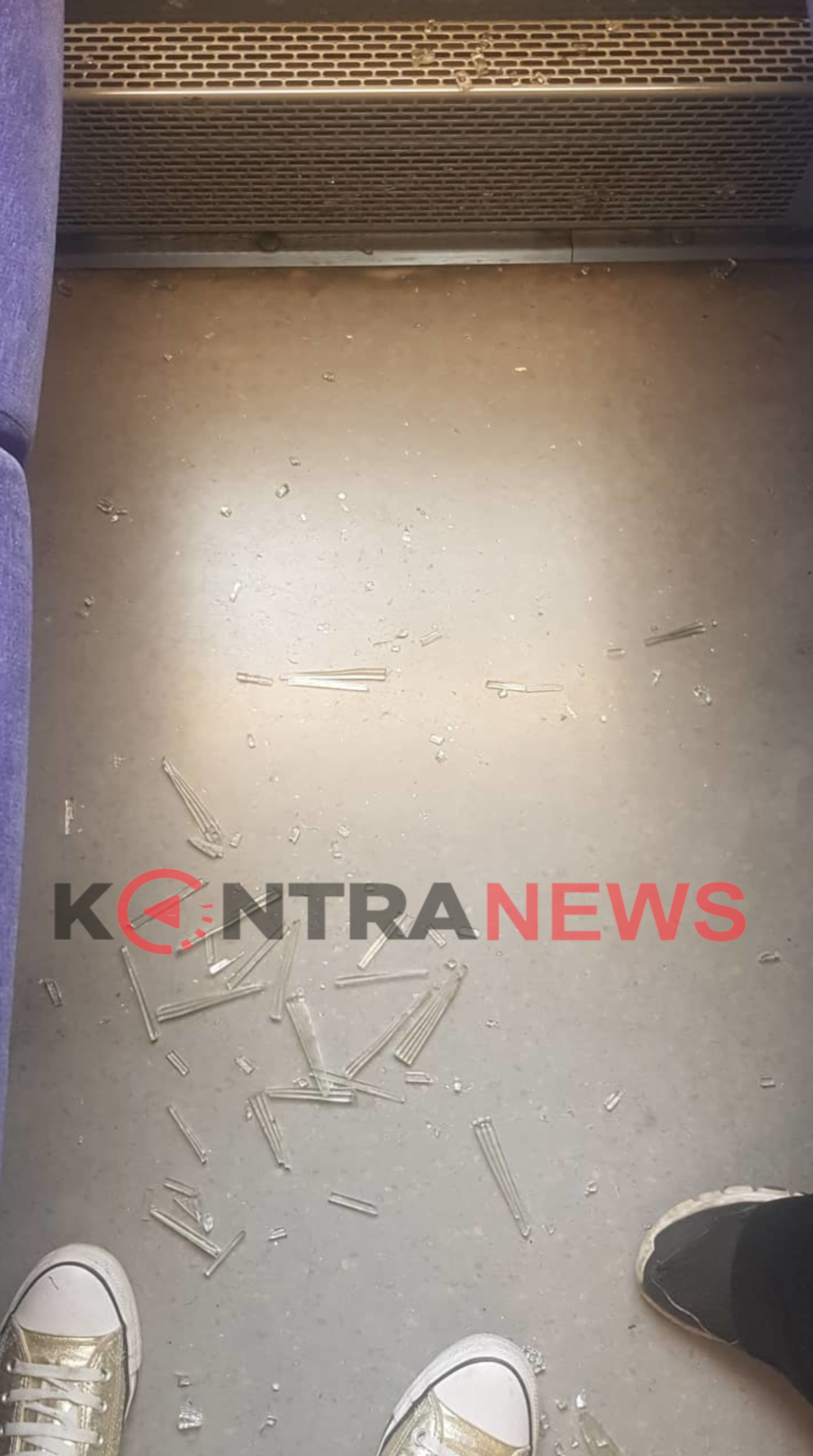 ΑΠΟΚΛΕΙΣΤΙΚΟ: Επίθεση με πέτρες στον Προαστιακό - Τραυματίστηκαν τρεις γυναίκες (ΕΙΚΟΝΕΣ & ΒΙΝΤΕΟ)