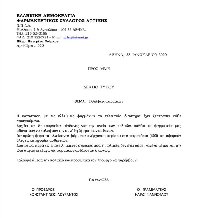 φαρμακα