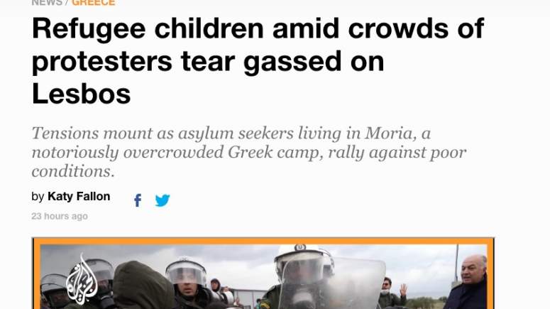 Η ντροπή της Μόριας έφτασε και στα διεθνή ΜΜΕ