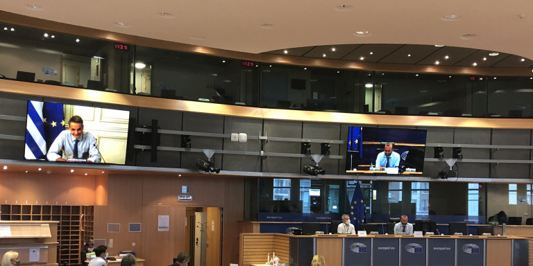 mitsotakis-veber-enimerwsi Στήριξη Βέμπερ σε Ελλάδα: «Δεν θα εκβιαστούμε από την Τουρκία»
