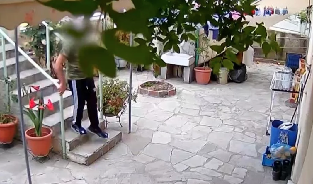 Παράξενη ληστεία στην Πάτρα: Ο δράστης πήρε την μπουγάδα και έφυγε (βίντεο)