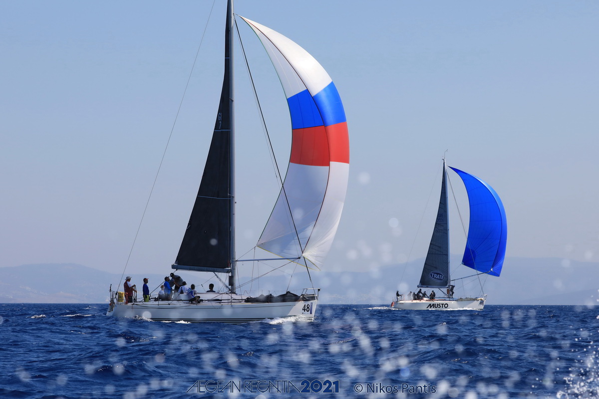 Στην πανέμορφη Σύμη έφτασε η Aegean Regatta 2021
