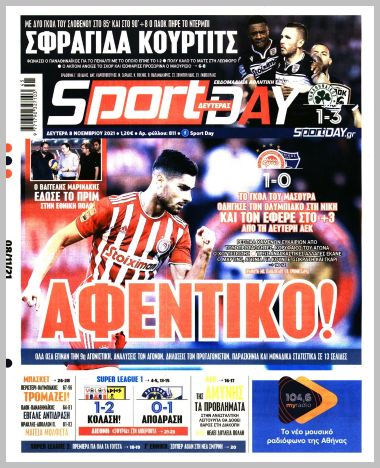 Τα πρωτοσέλιδα των αθλητικών εφημερίδων
