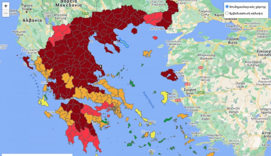 επιδημιολογικός χάρτης