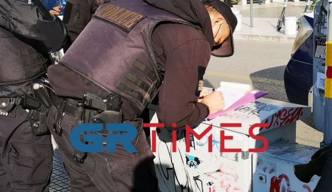 Θεσσαλονίκη: "Έπεσαν" τα πρώτα πρόστιμα για μη χρήση μάσκας