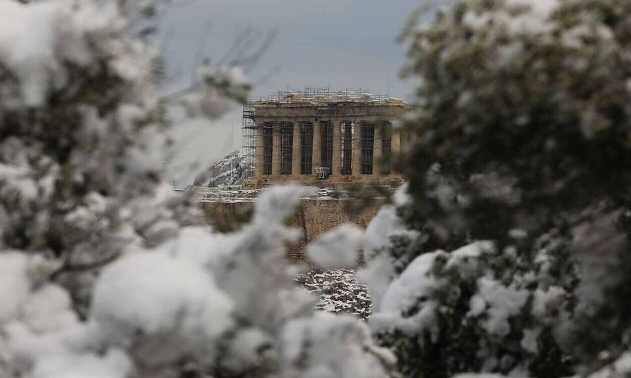 Κακοκαιρία Ελπίδα: Μήνυμα του 112 για τα χιόνια στην Αττική