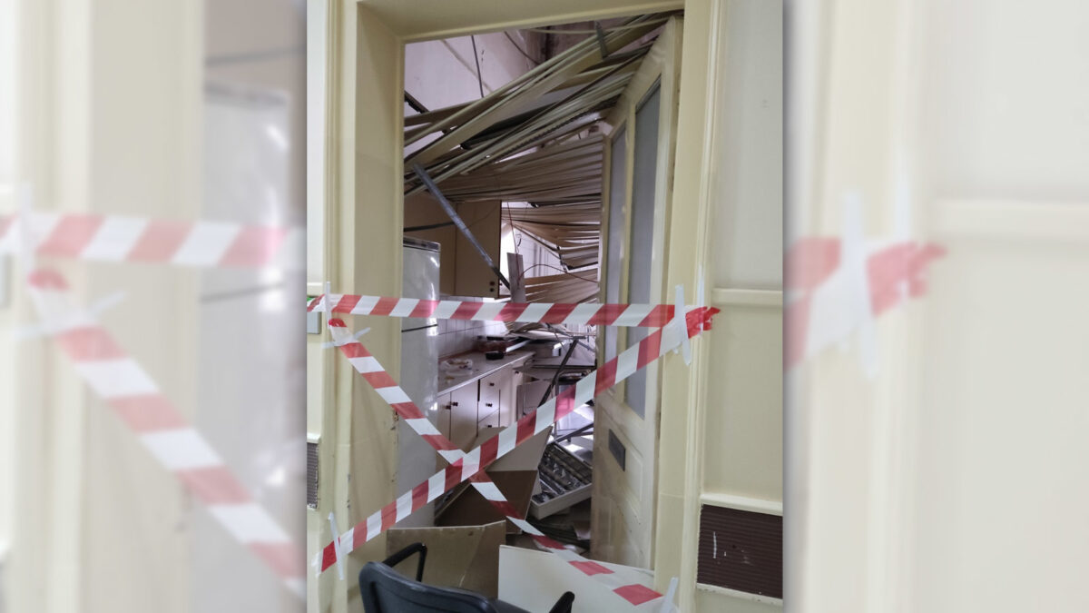 Ευαγγελισμός: Κατέρρευσε ψευδοροφή στο νοσοκομείο – Τραυματίστηκαν δύο εργαζόμενες