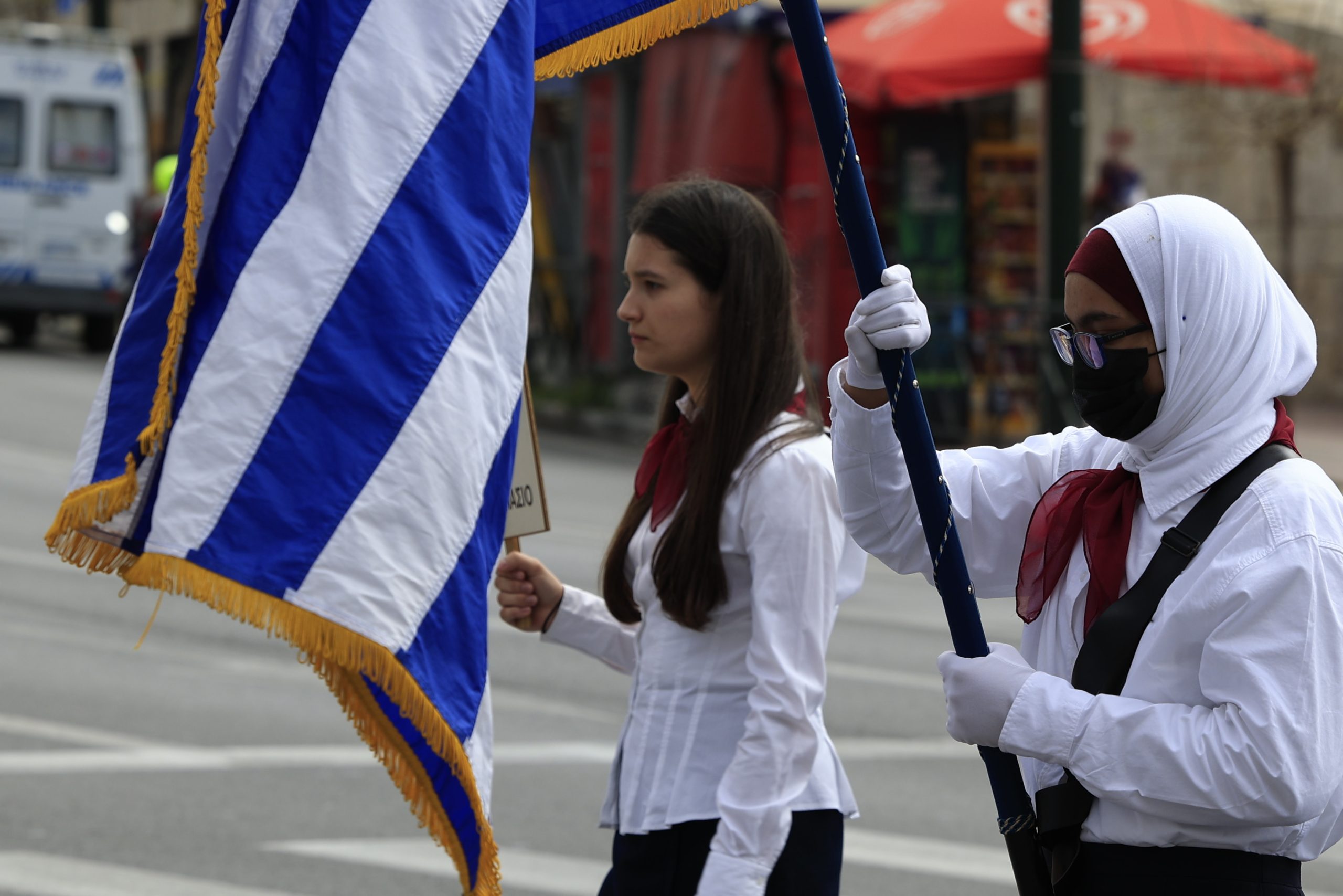 Μαθητική παρέλαση για την 25η Μαρτίου /EUROKINISSI