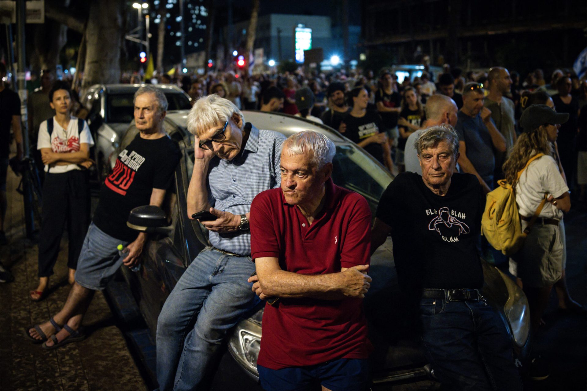 ISRAEL-PALESTINIAN-CONFLICT-HOSTAGES-PROTEST