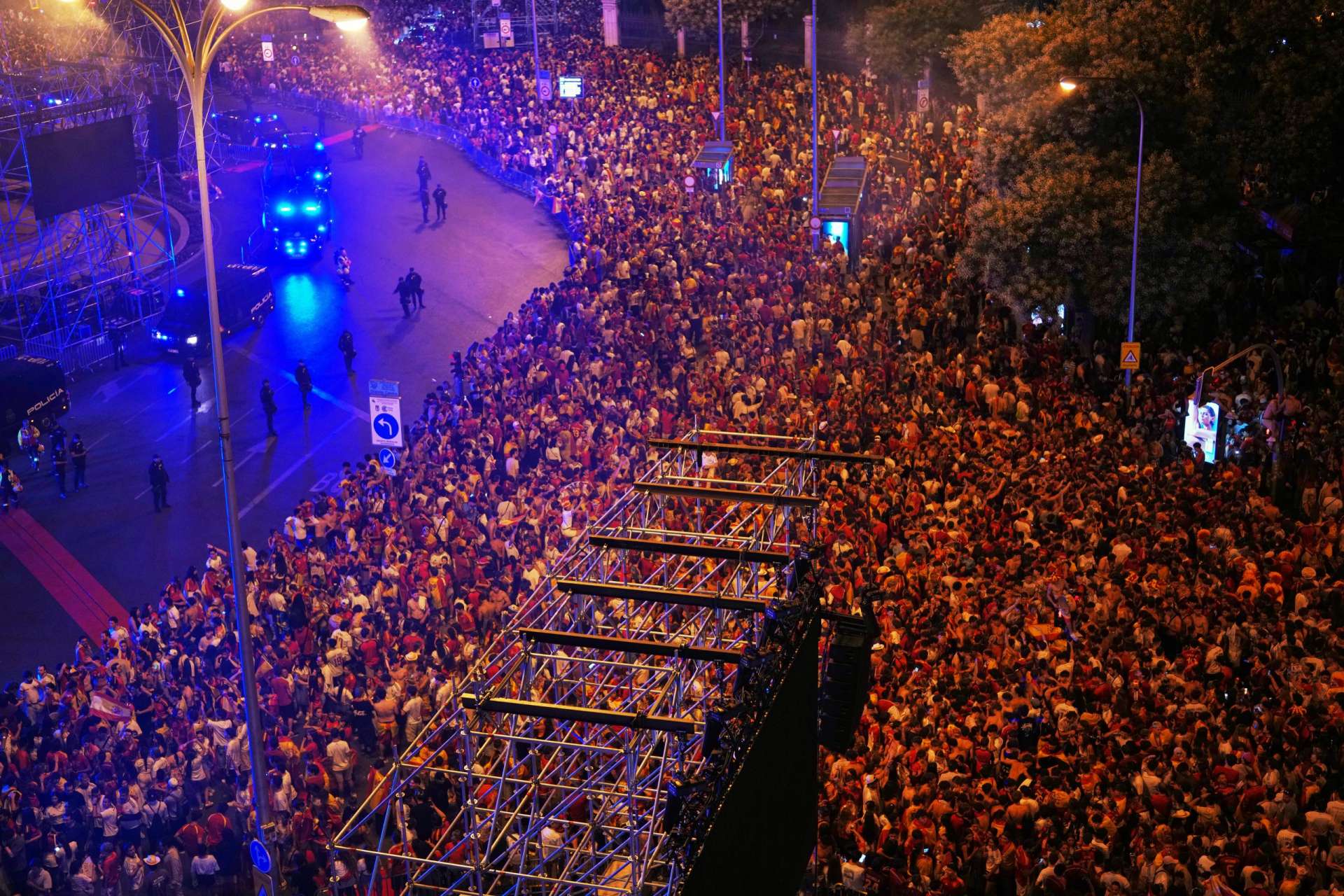 APTOPIX Spain WCup Soccer Reaction