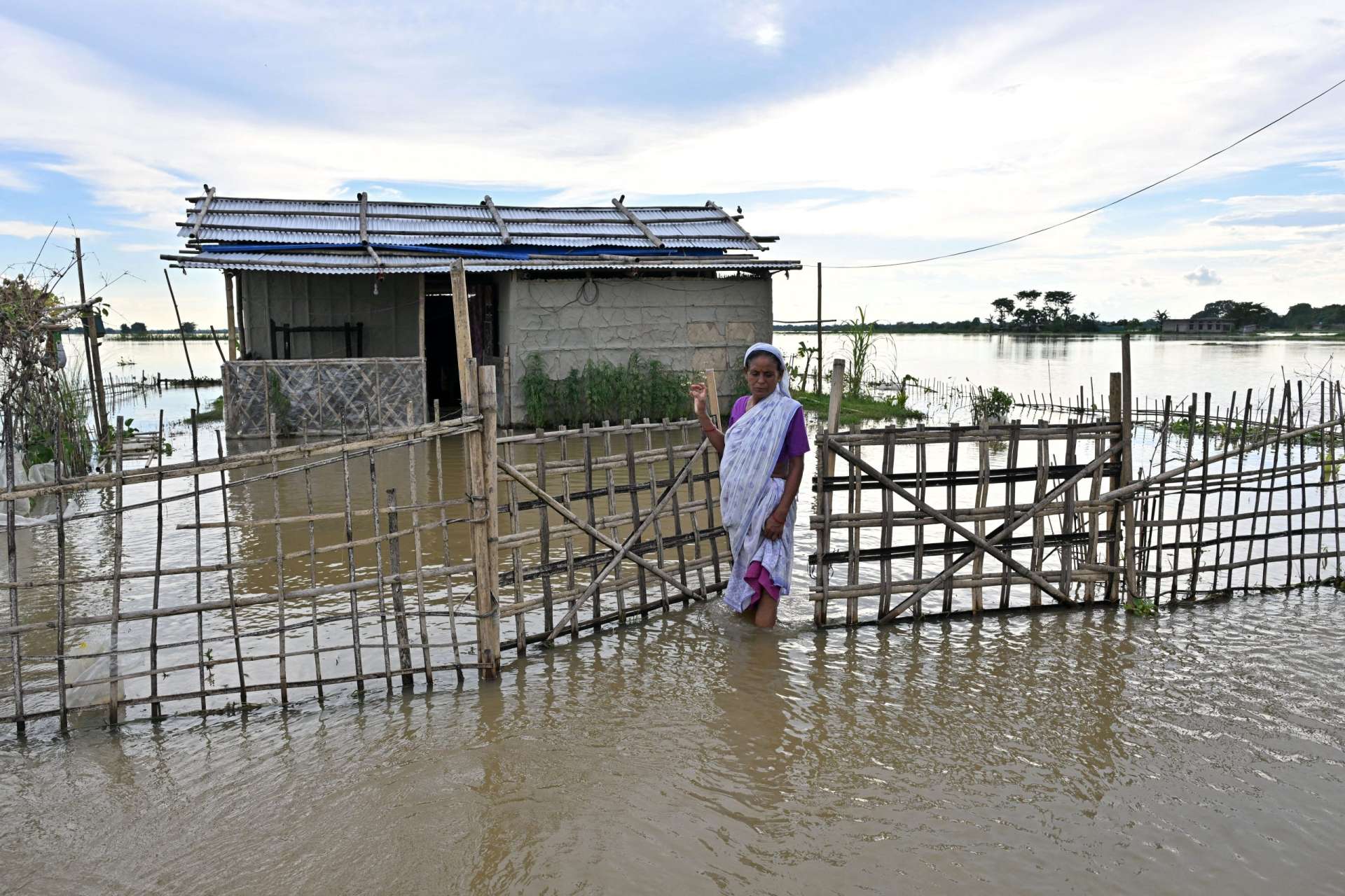 INDIA-WEATHER-FLOOD