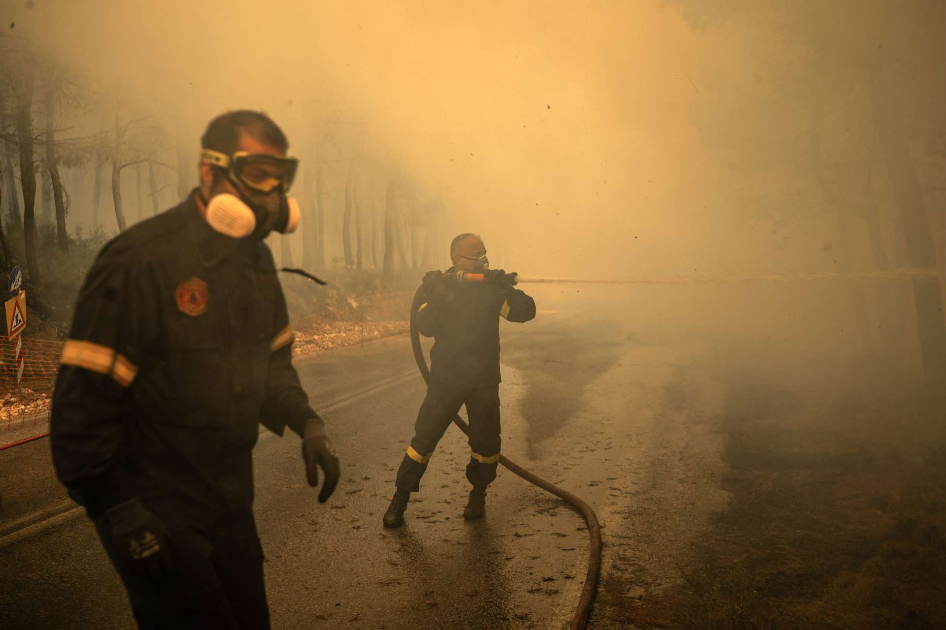 GREECE-ENVIRONMENT-CLIMATE-WEATHER-WILDFIRE