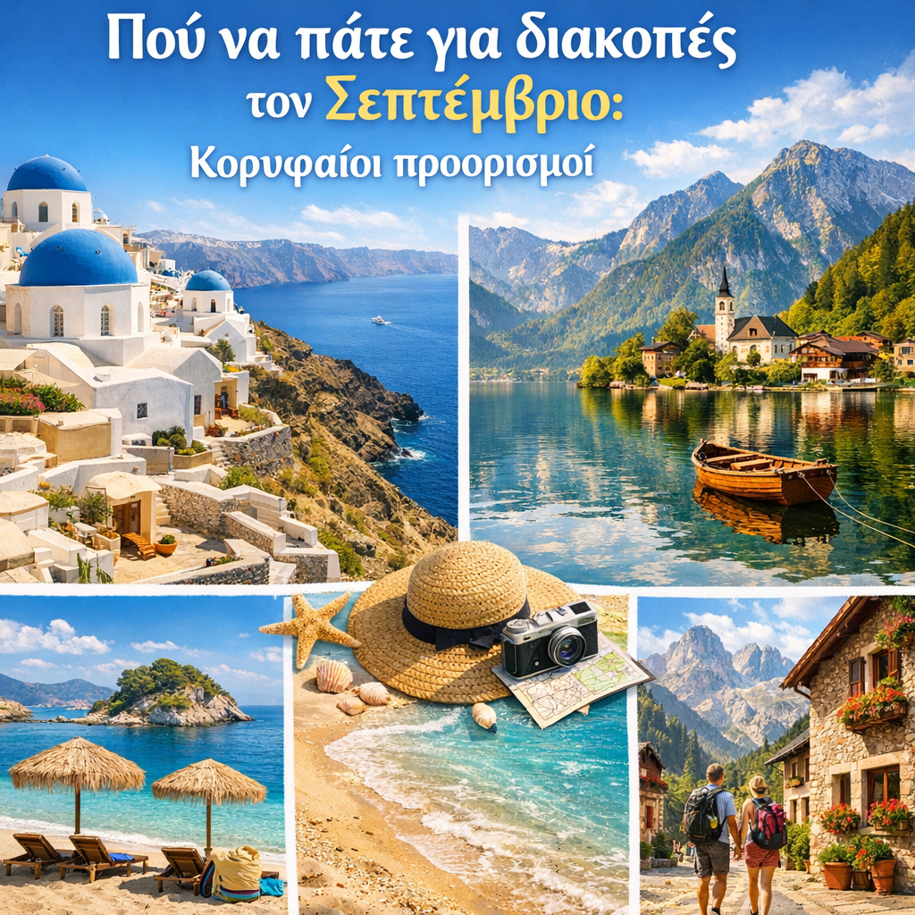 Πού να πάτε για διακοπές τον Σεπτέμβριο: Κορ